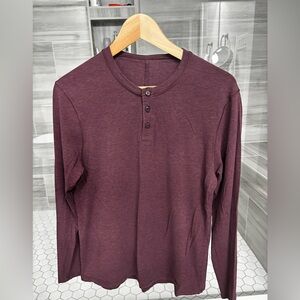Lululemon LS Henley - Slim Fit